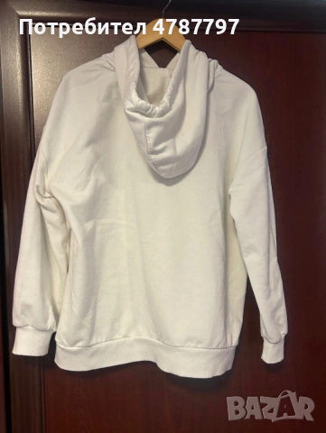 Бели oversize суичъри, снимка 4 - Суичъри - 54116302