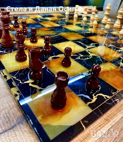 Стъклена шахматна дъска, снимка 3 - Шах и табла - 52777517