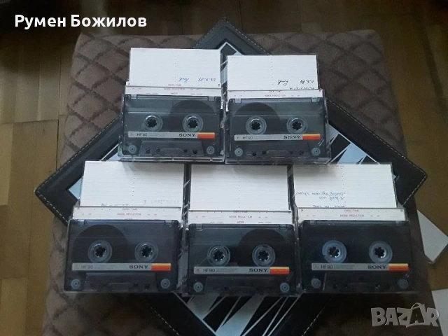 10 касети SONY запазени и добри, снимка 4 - Аудио касети - 53039609