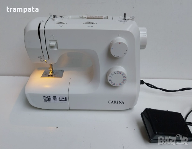 НАЙ ДОБРАТА ОФЕРТА Шевна машина CARINA + Транспортен куфар/чанта 