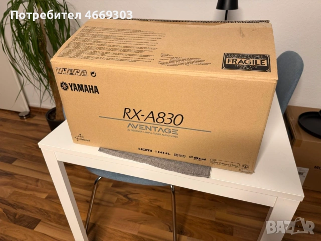 Yamaha RX A 830 AVENTAGE , снимка 6 - Ресийвъри, усилватели, смесителни пултове - 54071241