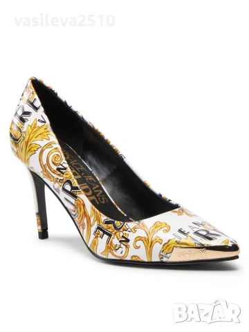 Versace Jeans Couture оригинални нови дамски обувки на ток , снимка 2 - Дамски обувки на ток - 53892519