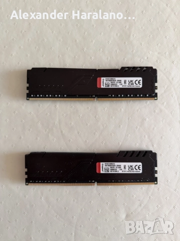 Продавам Kingston FURY Beast 16GB (2x8GB) DDR4 3200MHz