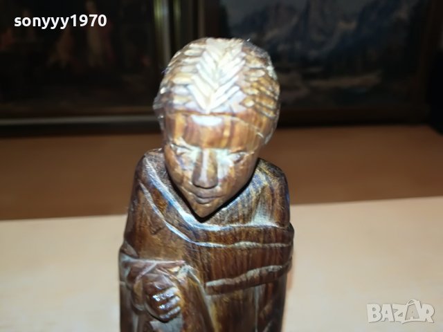 ДЪРВЕНА ФИГУРА-ВНОС ФРАНЦИЯ 2809221744, снимка 5 - Антикварни и старинни предмети - 38149745