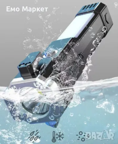 Многофункционално LED фенерче  4 в 1, снимка 5 - Къмпинг осветление - 49263429