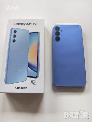 Samsung A34 5G 128GB Нов , снимка 2 - Samsung - 55897275