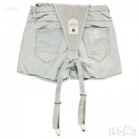 Нов къс дънков гащеризон G Star Arc Boyfriend short overal оригинал, снимка 5 - Гащеризони - 29190540