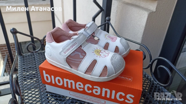 Детски сандали Biomecanics, снимка 5 - Детски сандали и чехли - 54097205