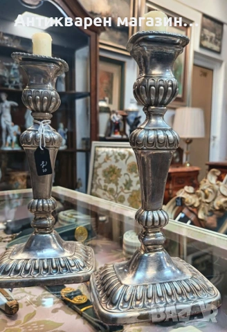 Комплект от два броя  свещници, снимка 3 - Декорация за дома - 54042312