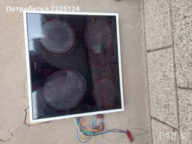 Продавам стъклокерамичен плот за вграждане BOSCH, снимка 8 - Котлони - 49642158