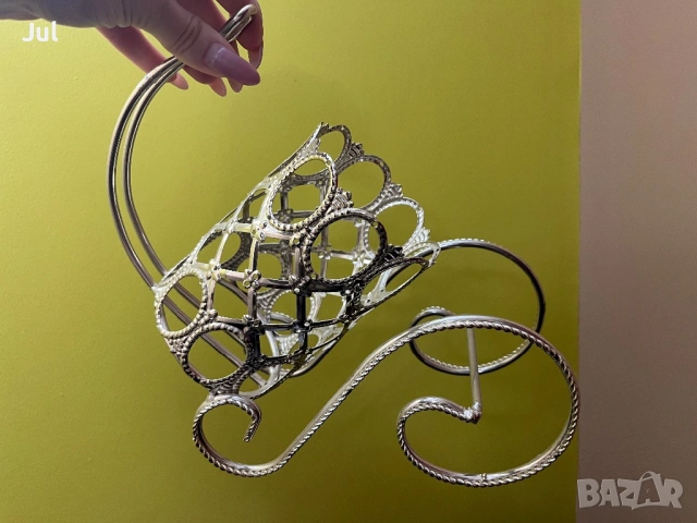 Дървена Поставка за вино , снимка 3 - Декорация за дома - 53951983