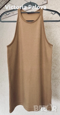 Елегантен топ халтер RALPH LAUREN, американско рамо, 100% памук, Перу, снимка 7 - Корсети, бюстиета, топове - 53983235