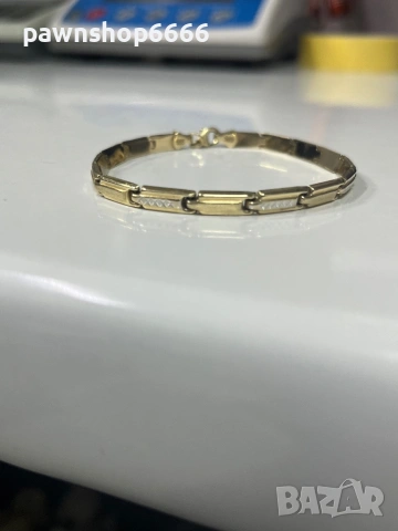 Златна гривна 14К