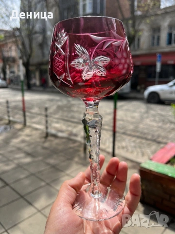 Чаши за двама ♥️ Серия  Traube/ грозде от Nachtmann.  Сложа ръчна изработка и шифоване  Висококачест, снимка 7 - Чаши - 54297900