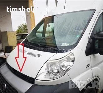 Дефлектор спойлер за преден капак за Fiat Ducato, Peugeot Boxer, Citroen Jumper, 2006-2014