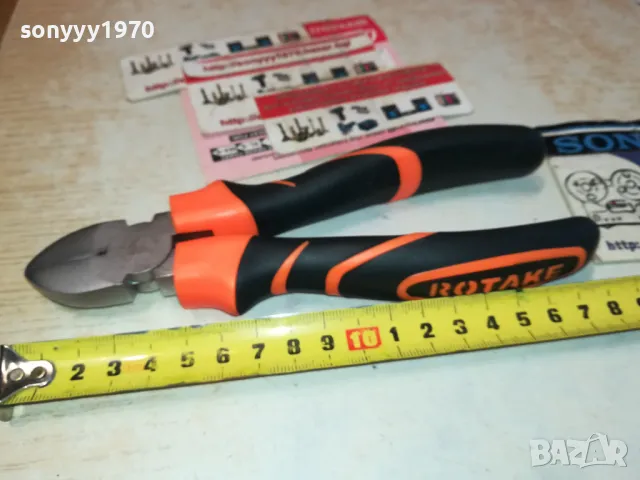 ROTAKE-8 ИНЧА КЛЕЩИ РЕЗАЧКИ 1212241012, снимка 8 - Клещи - 48316637