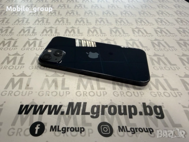 #MLgroup предлага iPhone 13 128GB Midnight 88%, втора употреба.