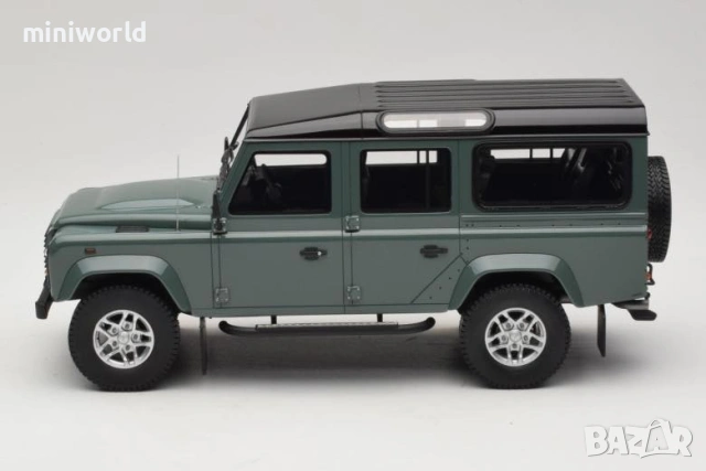 Land Rover Defender 3 Station Wagon 2016 - мащаб 1:18 на GT Spirit моделът е нов в кутия, снимка 3 - Колекции - 53333154