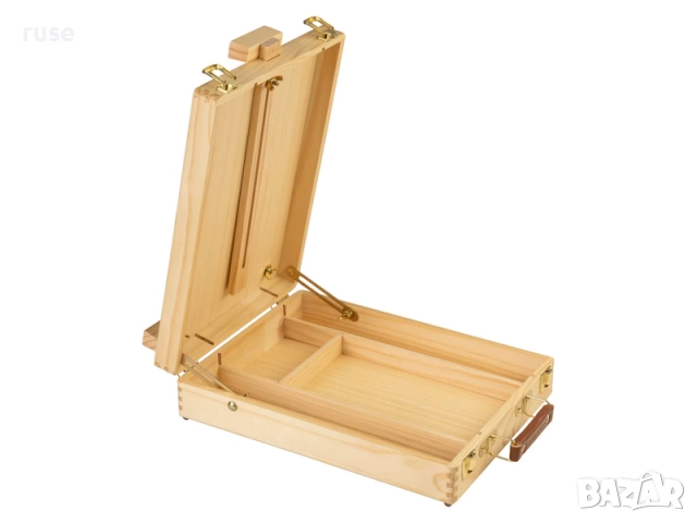 НОВИ! Настолен статив - куфар за рисуване регулируем масив , снимка 3 - Други - 52401549