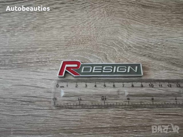 червена емблема лого Волво Volvo R Design, снимка 3 - Аксесоари и консумативи - 42811648