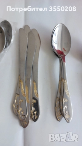 Прибори за хранене, снимка 7 - Прибори за хранене, готвене и сервиране - 52174647