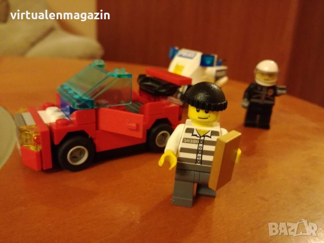 Лего - Lego полицай и престъпник, снимка 3 - Конструктори - 33943854