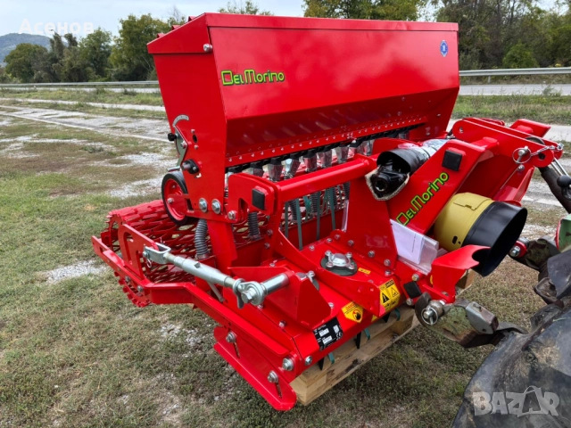 Комбинирана Сеялка за различни семена райграс зърнени DEL MORINO PROFESSIONAL, снимка 2 - Селскостопанска техника - 51976038