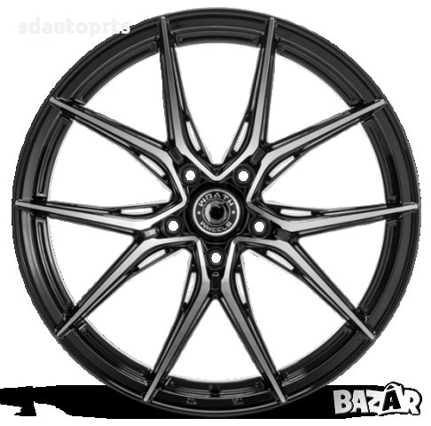 18" Джанти WRATH БМВ 5X120 BMW E46 E90 E92 F30 F31 F32 F36 F10 6 7 F01, снимка 5 - Гуми и джанти - 30209765