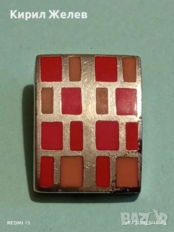 ВИНТИДЖ СРЕБЪРНА ВИСУЛКА с ЦВЕТЕН ЕМАЙЛ РЕТРО АРТ БИЖУ 45646, снимка 7 - Колиета, медальони, синджири - 52858006