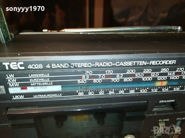 tec 3012221130, снимка 10 - Радиокасетофони, транзистори - 39142910