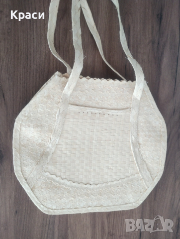 Елегантна дамска лятна плетена чанта., снимка 8 - Чанти - 54012956