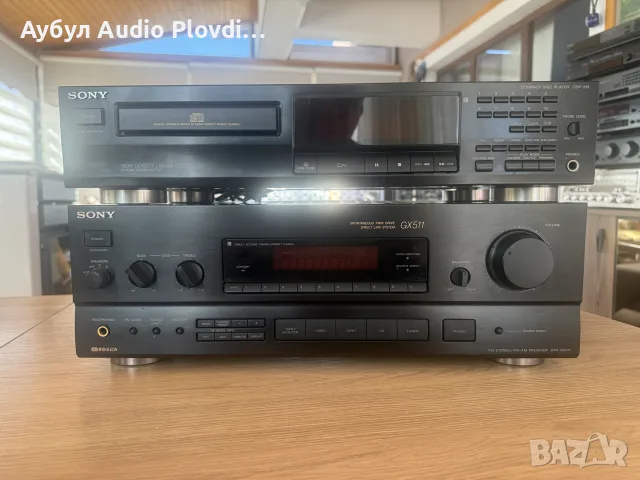 Sony STR-GX511
Висок клас стерео ресивър 
CD player SONY CDP-315