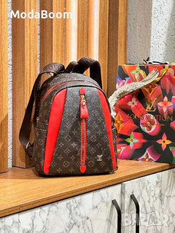 Louis Vuitton дамски раници , снимка 8 - Раници - 48699470