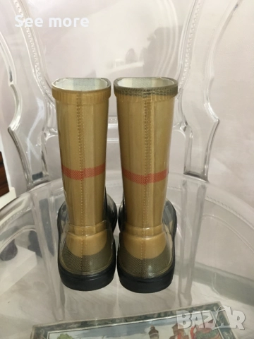 BURBERRY детски ботушки 23/24, снимка 4 - Детски боти и ботуши - 52717855