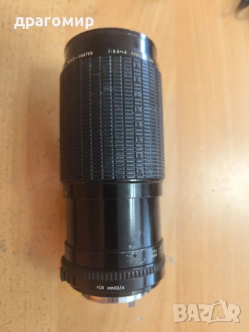 SIGMA HIGH -SPEED ZOOM MULTI -COATED 2:3,5-4 f=80-200 mm For MINOLTA , снимка 2 - Обективи и филтри - 50683792