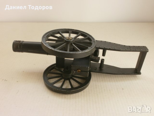 Стара  Метална  Настолна Запалка - Оръдие, Топ - Работи , снимка 6 - Запалки - 38383787