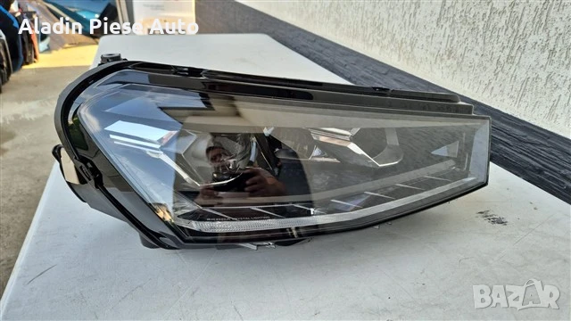 Десен фар Skoda Fabia 4 Full Led модел с лупа година 2022 2023 2024 2025 код 6VB941016B , 6VB941016 , снимка 9 - Аксесоари и консумативи - 50722424