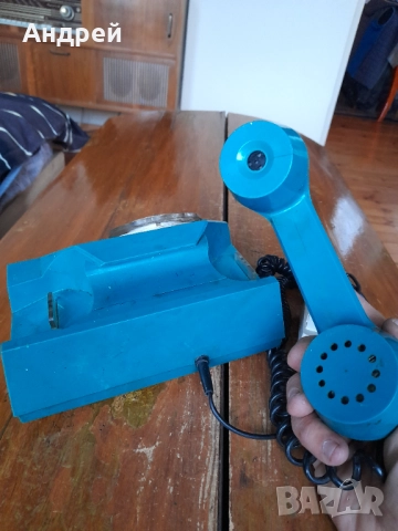 Стар телефон #17, снимка 4 - Антикварни и старинни предмети - 52202801