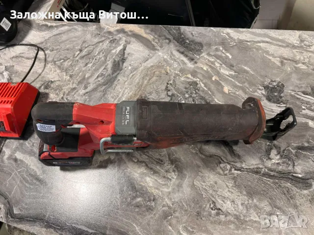 Акумулаторен Саблен трион Milwaukee M18 FSZ, снимка 4 - Други инструменти - 49169122