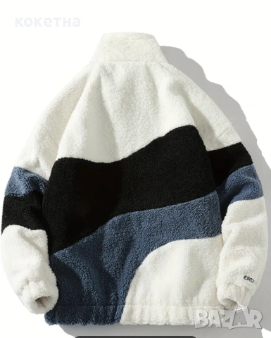 Мъжко пухкаво яке, снимка 3 - Якета - 54003829