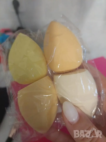 Комплект от 4 бр. тампони за нанасяне на грим  , снимка 6 - Комплекти и лотове - 51802232