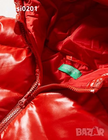 United Colors of Benetton, подплатено зимно яке! 13-14 год., 168см., 3хл., снимка 3 - Детски якета и елеци - 42443268