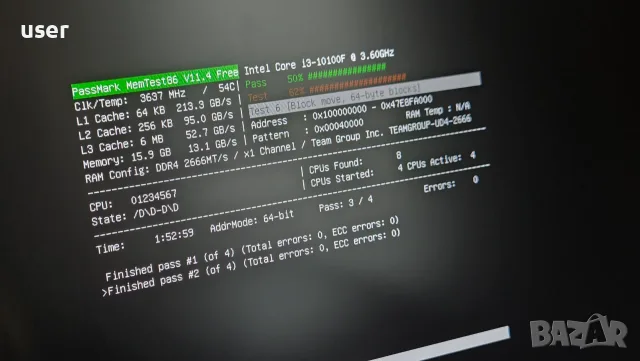 RAM памет за настолен компютър 16GB DDR4 2666MHz + 8GB DDR4 3200MHz TeamGroup, снимка 4 - RAM памет - 56103990