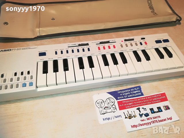 CASIO-JAPAN+КОЖЕН КАЛЪФ-ВНОС ШВЕИЦАРИЯ, снимка 4 - Синтезатори - 29999365