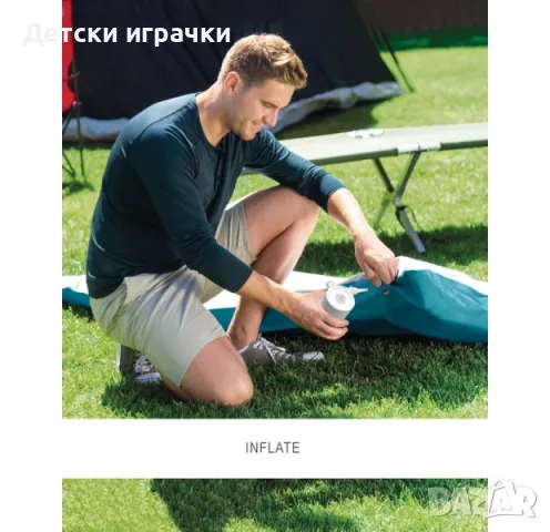 Електрическа помпа, USB, Intex QuickfillTM Rechargeable air pump USB200R, 200 л./мин, 0.41 кг, бяла, снимка 3 - Басейни и аксесоари - 49971204