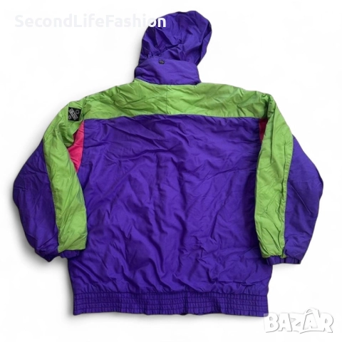 Ски яке Skiss дамско винтидж лилаво размер M ретро ​​90-те., снимка 8 - Зимни спортове - 52500838