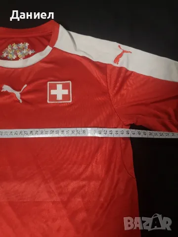 Тениска на Швейцарския национален отбор , снимка 5 - Футбол - 50011180