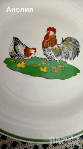 Кокошки и петли Luciano collection Italy , снимка 2 - Чинии - 54156704