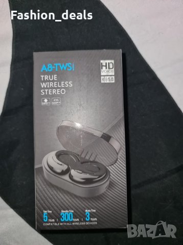 Нови безжични спортни слушалки IPX5 водоустойчиви с кутия за задеждане , снимка 8 - Калъфи, кейсове - 33773745