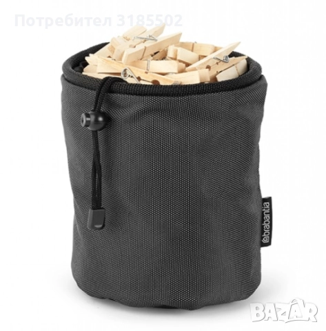 Торба и чанта за щипки Brabantia,  Brabantia Premium Black и Brabantia Compact Black, снимка 2 - Други стоки за дома - 51513339